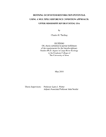 Defining ecosystem restoration potential using a multiple reference condition approach: Upper Mississippi River System, USA