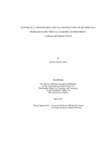 Nature of L2 negotiation and co-construction of meaning in a problem-based virtual learning environment: a mixed methods study