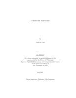 Curvature arbitrage