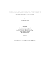 Technology, clarity, and uncertainty: an ethnography of biomedical imaging in Phnom Penh