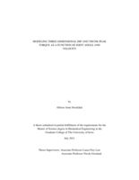 Modeling three-dimensional hip and trunk peak torque as a function of joint angle and velocity