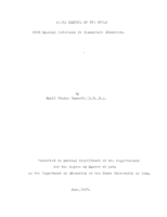 State control of the child with special reference to elementary education