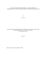 Loss of acid sensing ion channel-1a and bicarbonate administration attenuate the severity of traumatic brain injury