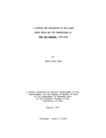 A history and evaluation of the ILGWU labor stage and its productions of Pins and Needles, 1937-1940