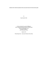 Dissolving some dilemmas for acquaintance foundationalism