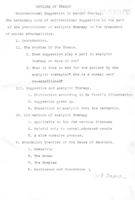 Unintentional suggestion in mental therapy