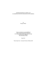 Partner response to verbal play in communication with individuals with amnesia