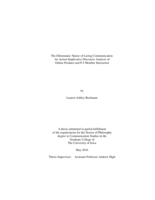 The dilemmatic nature of luring communication: an action-implicative discourse analysis of online predator and P-J member interaction