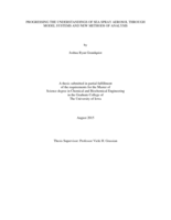 Progressing the understandings of sea spray aerosol through model systems and nem Methods of analysis
