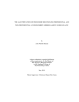 The sanctification of friendship: reconciling preferential and non-preferential loves in Søren Kierkegaard's Works of love