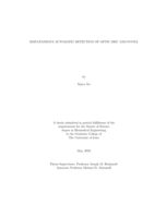 Simultaneous automatic detection of optic disc and fovea