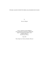 Toward a raced connective media: black resistance online