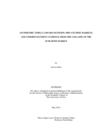 Asymmetric timely loss recognition, private debt markets, and underinvestment: evidence from the collapse of the junk bond market
