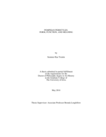 Pompeian peristyles: form, function, and meaning