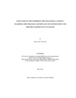 Innovation in the nonprofit organizational context: examining the strategic significance of systems trust and individual resistance to change