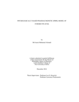 Physiologically based pharmacokinetic (PBPK) model of Ivermectin (IVM)