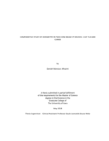 Comparative study of dosimetry in two cone beam CT devices: I-CAT FLX and CS9000