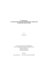 El Sistema USA: an exploratory study of the pedagogical approaches in beginning violin classes