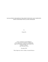 Racial/ethnic disparities in treatment initiation and completion among offenders with alcohol problems