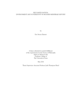 Red Earth Nation: environment and sovereignty in modern Meskwaki history