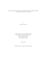 Party duration: examining the effects of incumbent party tenure on election outcomes