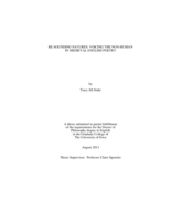 Re-sounding natures: voicing the non-human in Medieval English poetry