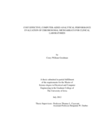 Cost effective, computer-aided analytical performance evaluation of chromosomal microarrays for clinical laboratories