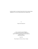 Hydrocarbon and insecticide induction of Beauveria bassiana catalysis of organosulfur compounds