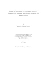 Distributed Beamforming and Nullforming: Frequency Synchronization Techniques, Phase Control Algorithms, and Proof-Of-Concept