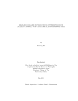 Likelihood-based inference for antedependence (Markov) models for categorical longitudinal data