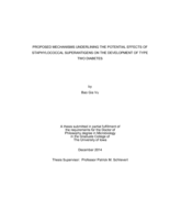 Proposed mechanisms underlining the potential effects of Staphylococcal superantigens on the development of type two diabetes