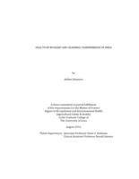 Health of migrant and seasonal farmworkers in Iowa
