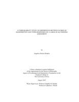 A comparability study on differences between scores of handwritten and typed responses on a large-scale writing assessment