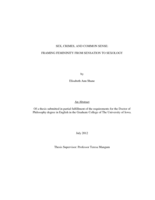 Sex, crimes, and common sense: framing femininity from sensation to sexology