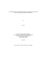 An assessment of urbanization impact in China by using WRF-Chem and configuration optimization