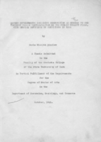 Recent developments regarding competition as opposed to the tendency toward centralization in the public utility field, with special reference to conditions in Iowa