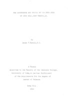 Occurrence and origin of the iron ores of Iron Hill near Waukon Iowa