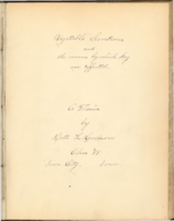 Vegetable secretions and the means by which they are effected