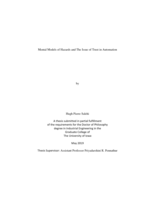 Mental models of hazards and the issue of trust in automation