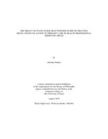 The impact of state nurse practitioner scope-of-practice regulations on access to primary care in health professional shortage areas