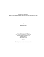 Reparative rhetorics: women's pleasure in public, popular culture, and everyday life