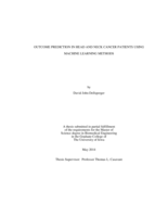 Outcome prediction in head and neck cancer patients using machine learning methods
