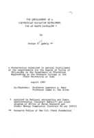 The development of a corpuscular radiation experiment for an earth satellite