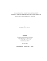 Characterization of skin tissue heterogeneity with near-infrared microspectroscopy and its effects on noninvasive measurements of glucose