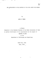 The development of the doctrine of the soul among the Greeks