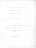 The status of vocational subjects in the high schools of the North Central Association
