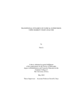 Transitional dynamics of clinical supervision: using Markov chain analysis
