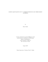 Morita equivalence of W*-correspondences and their Hardy algebras