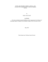 Novel multitudes: credit, capital, and collective subjects in the Victorian novel