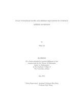 Fully nonlinear flows and Hessian equations on compact Kahler manifolds